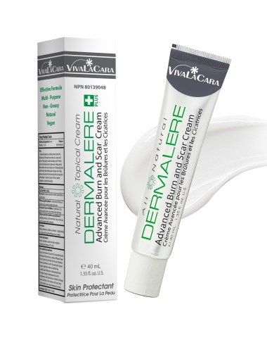 DERMALERE PLUS ADVANCED BURN & SCAR CREAM 40 mL NPN 80139048